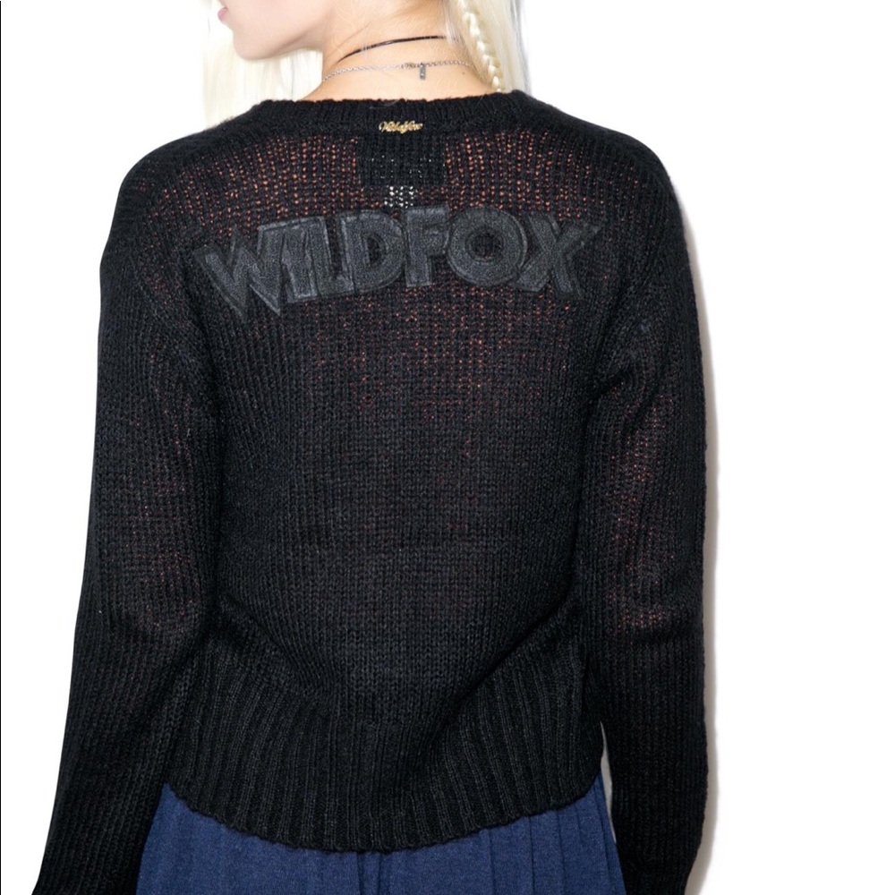 Wildfox white label Ballet Cardigan Dolls Kill